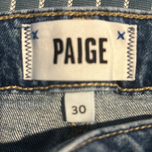 Paige Sz 30 Sarah slim straight leg jeans - Picture 2 of 5